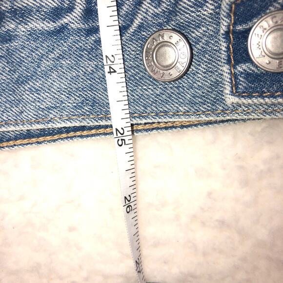 American Eagle Denim Jean Jacket Medium - Picture 8 of 9